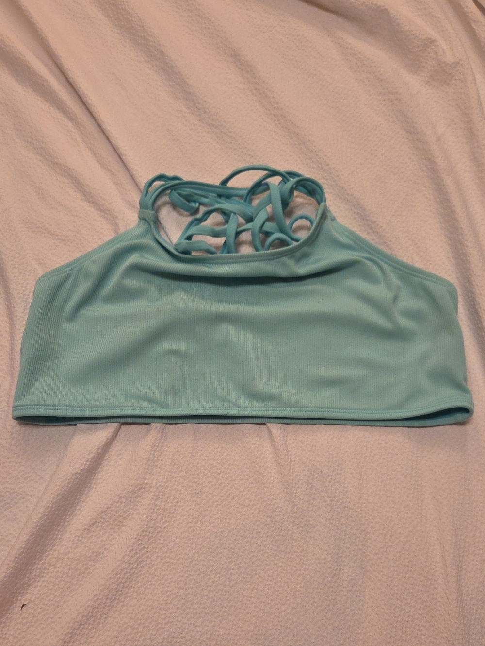 o'rageous Girls Light Aqua Bralette - Size 16